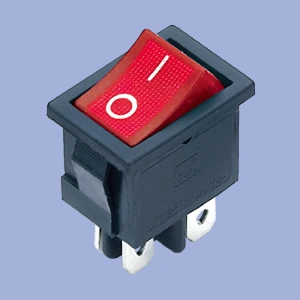 Kcd4-201n Double Throw Dpst on-off Neon Lamp Kcd4 Rocker Switch