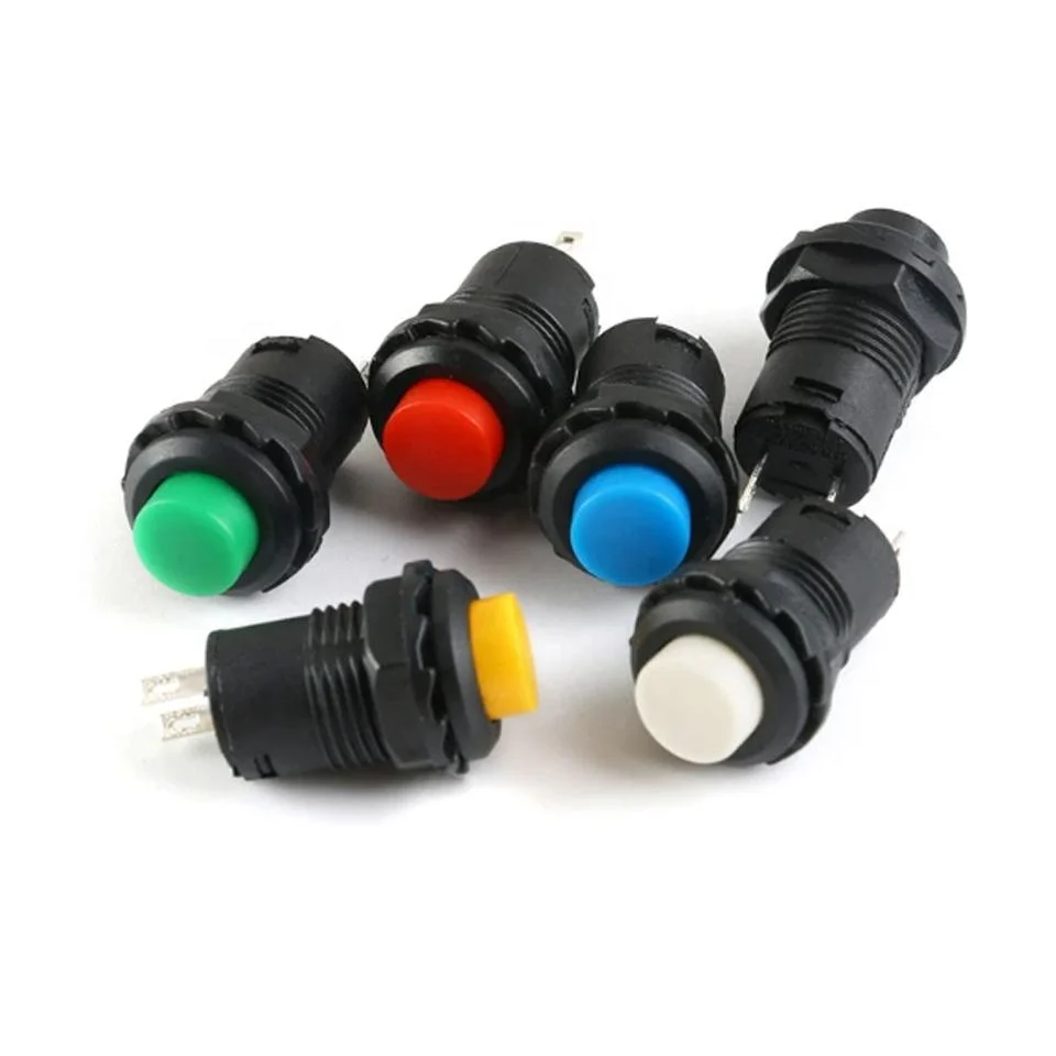 Self-Lock/Momentary Push Button Switches Ds427 Ds428 12mm