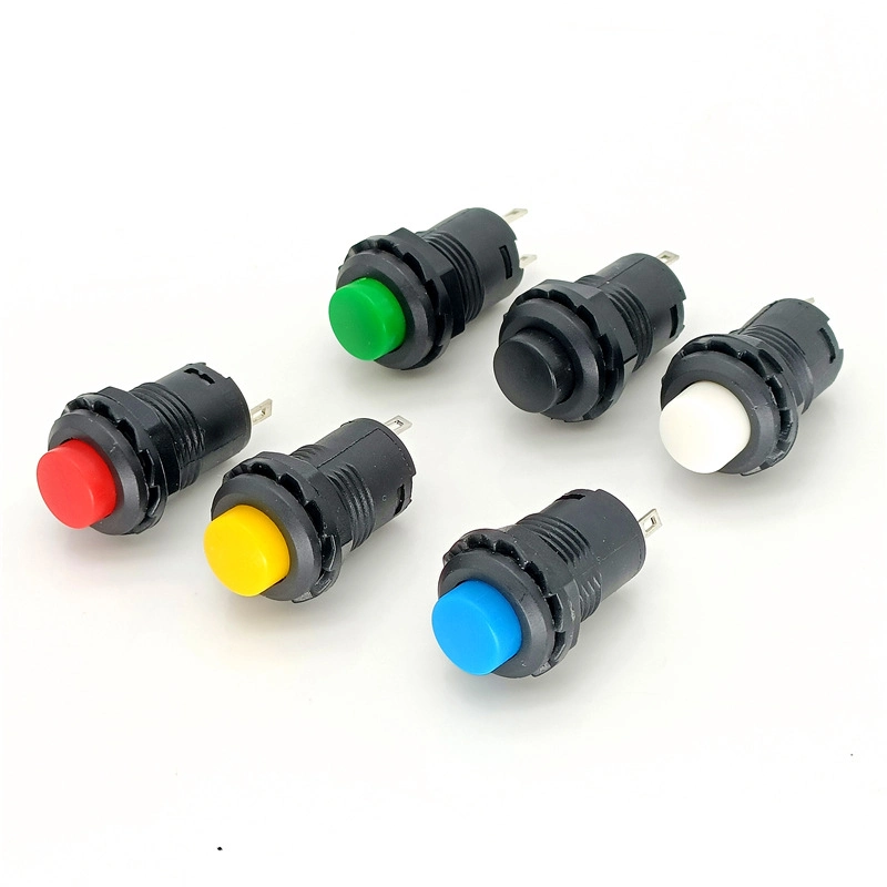 Self-Lock/Momentary Push Button Switches Ds427 Ds428 12mm